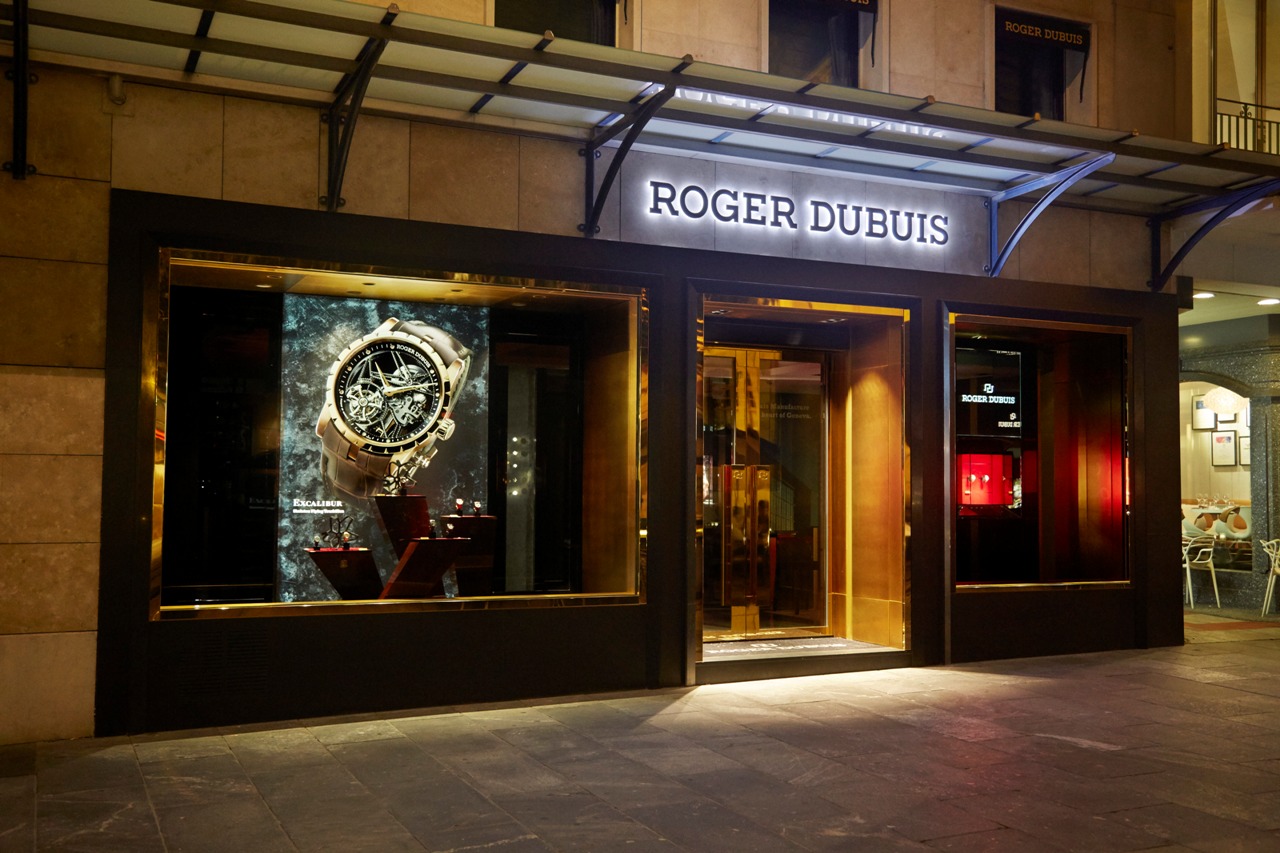 Roger Dubuis's Geneva Flagship Boutique A True Gateway to