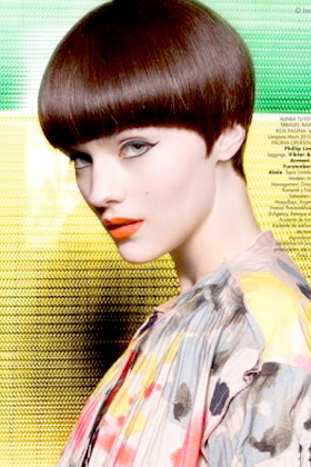 Retro Geometric Bob Hairstyles Pamper My