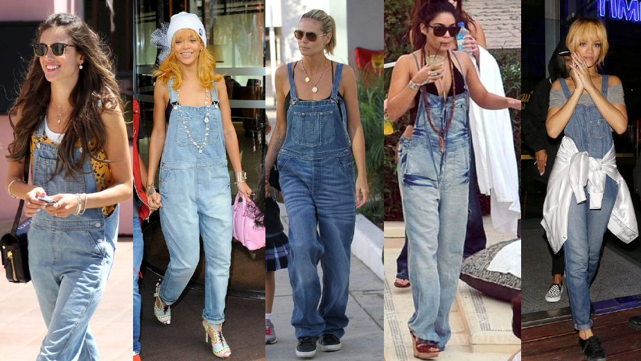 80s style overalls