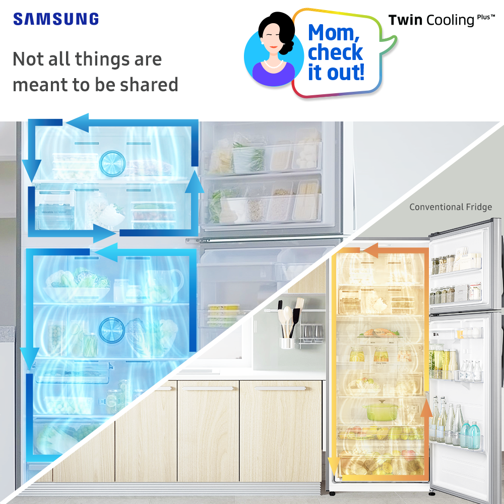 Samsung’s Twin Cooling Plus Refrigerator Makes Life Easier Pamper.My