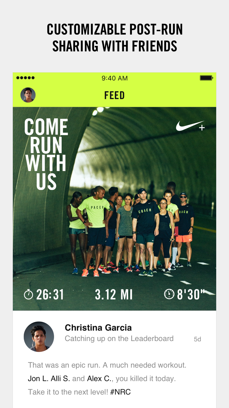 nike  run club app