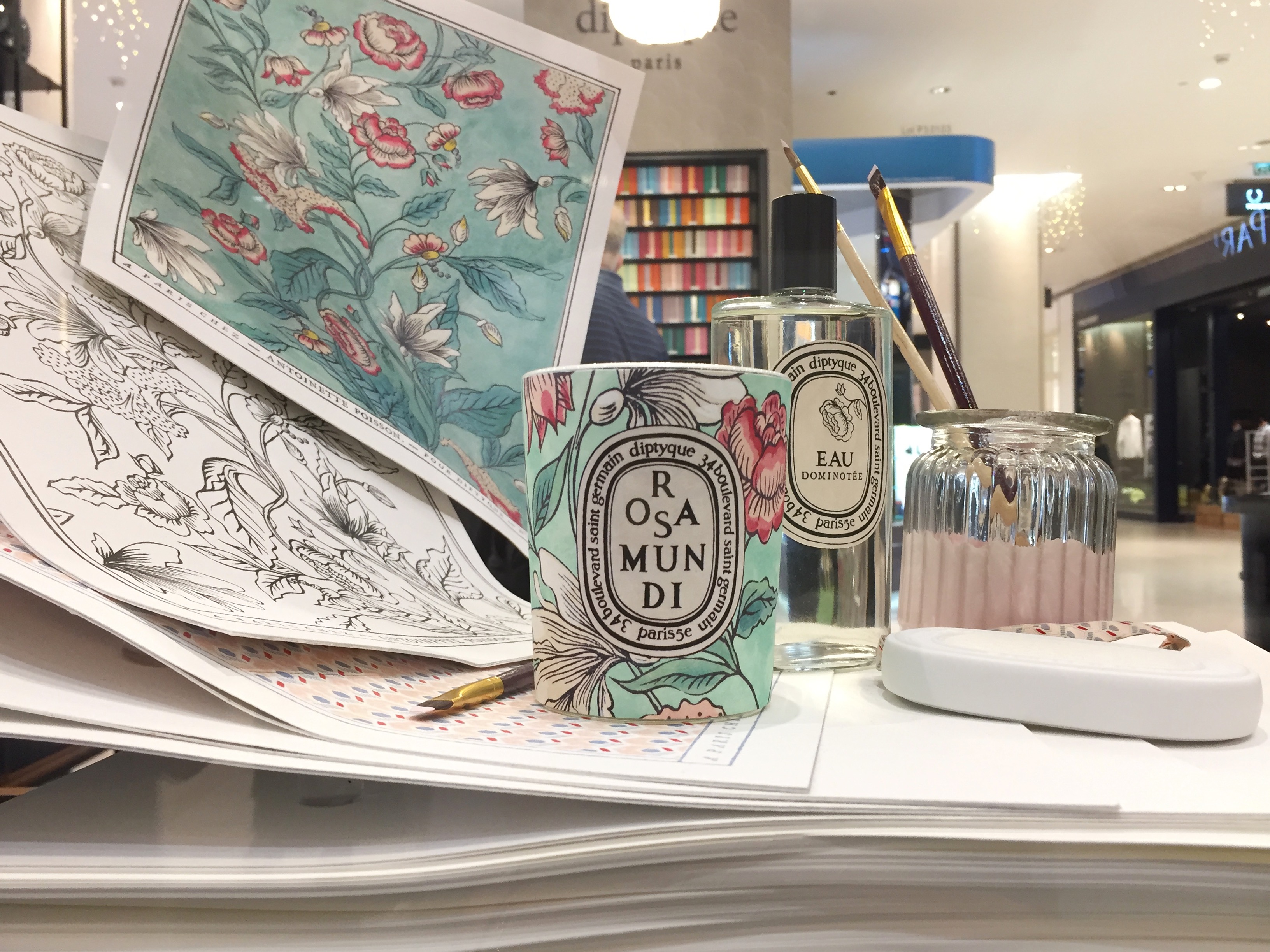 The Rosa Mundi Collection A Meeting Between Diptyque Antoinette Poisson Pamper My