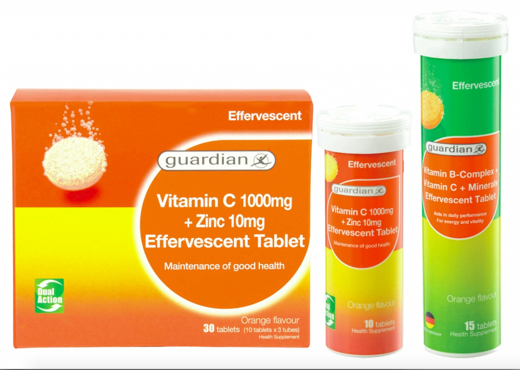 Guardian’s New Vitamins and Minerals Supplements to Maintain Your Good