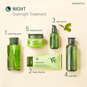 innisfree green tea range