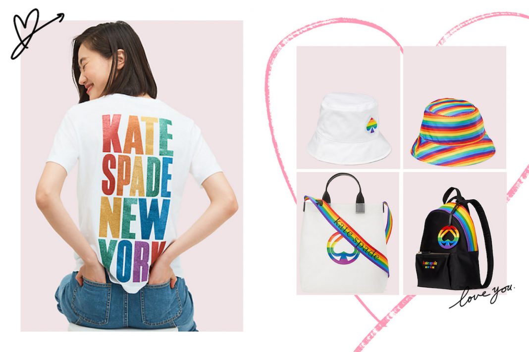 kate spade rainbow backpack