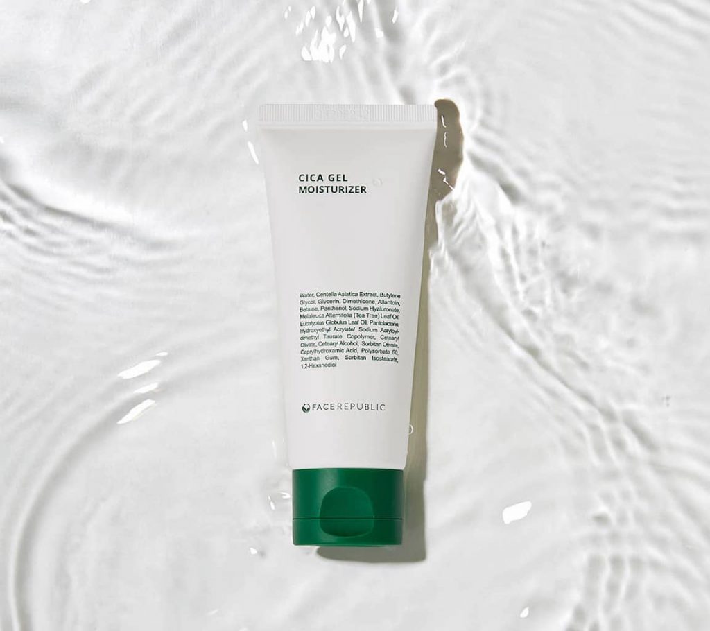Face Republic Launches New Soothing Cica Gel Moisturiser for Sensitive