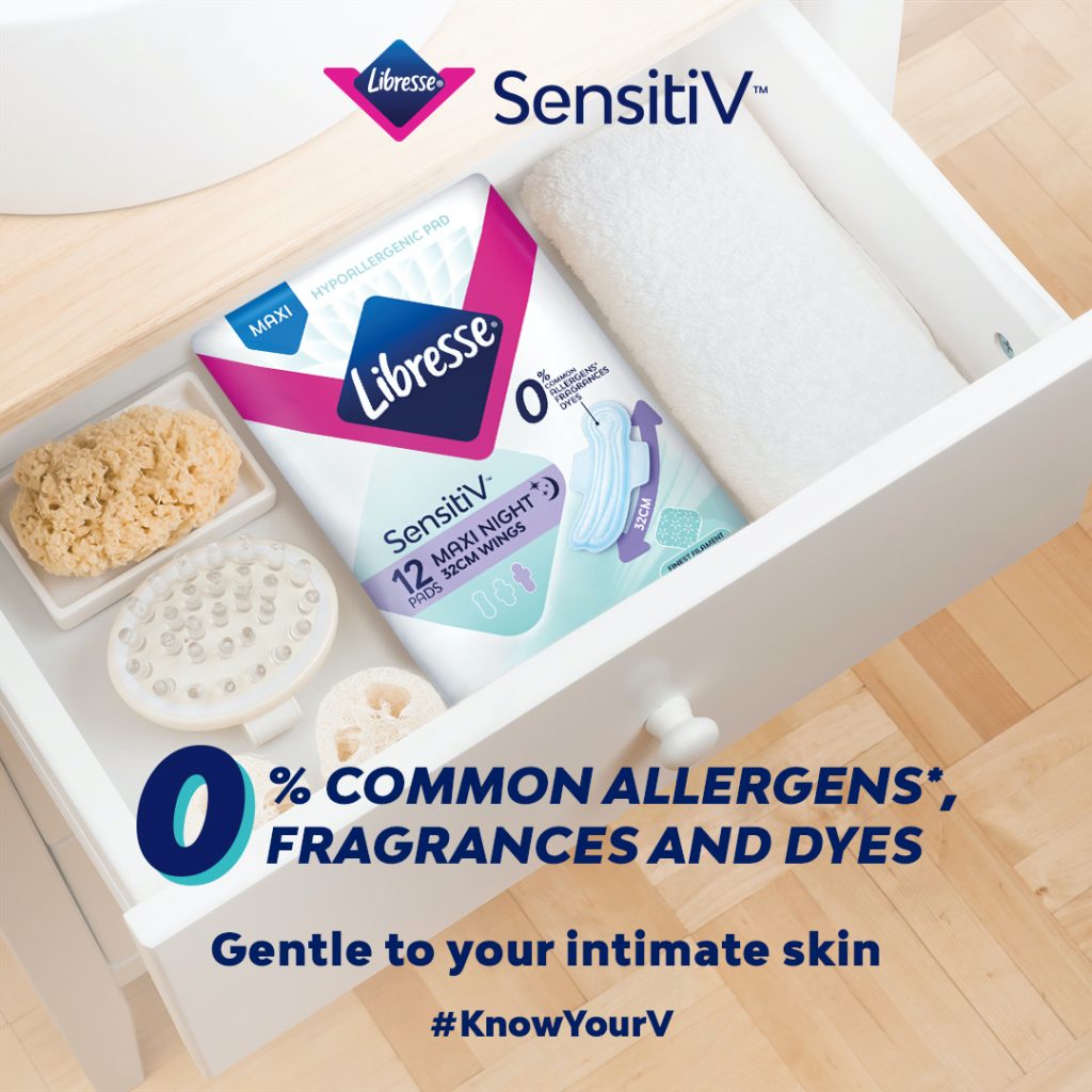 Libresse® SensitiV™ is Malaysia's First HypoallergenicCertified