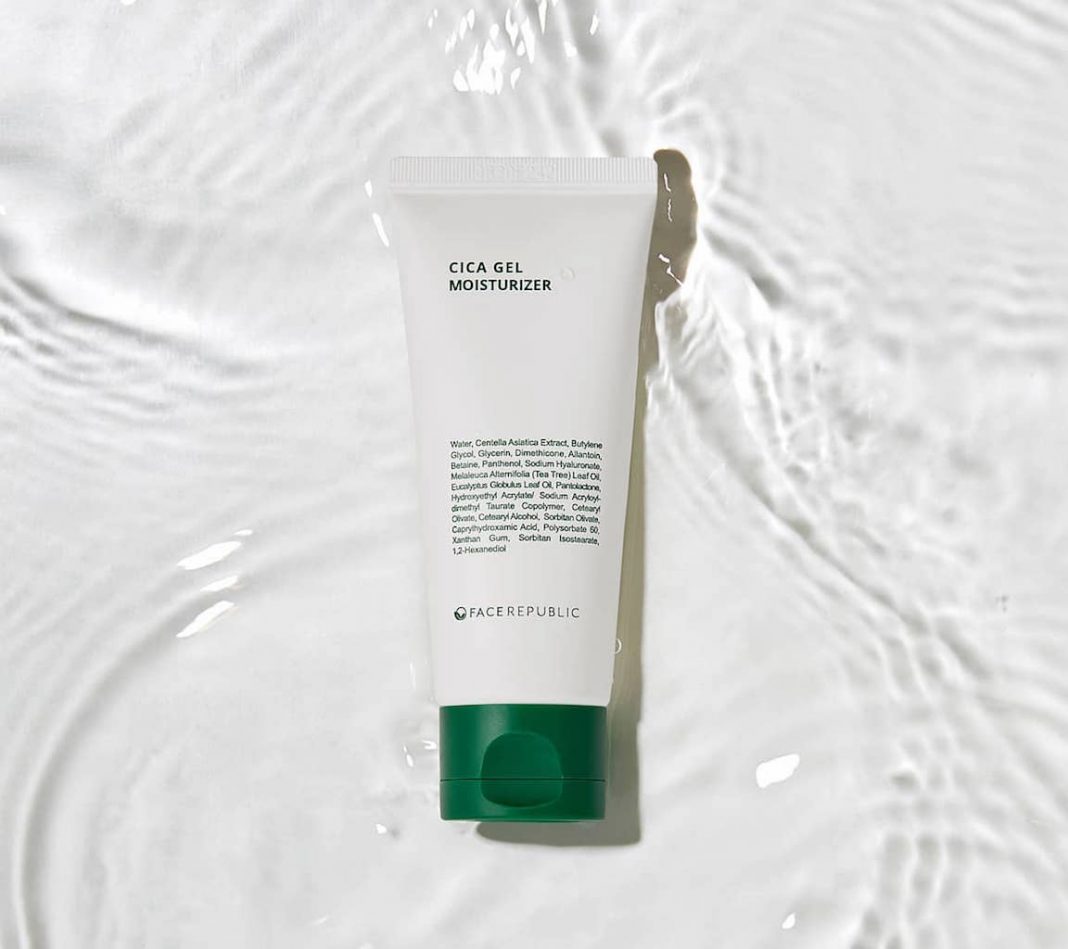 Face Republic Launches New Soothing Cica Gel Moisturiser for Sensitive Skin Pamper.My