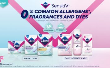 Libresse® SensitiV™ is Malaysia’s First Hypoallergenic-Certified Feminine Care Range
