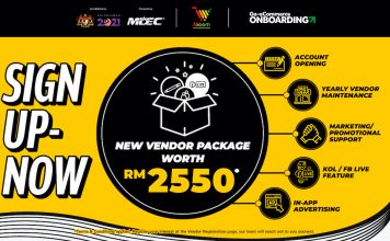 Incentives worth RM2,550 for Onboarding Vendors Up for Grabs on JOCOM