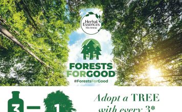 Herbal Essences Partnered with Watsons for the “Forests for Good” Initiative