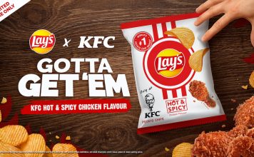 Lay’s and KFC Launch Hot & Spicy Chicken Flavor Potato Chips for Limited Time Only in Malaysia