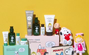 innisfree x Peanuts Limited Collection Featuring Snoopy & Friends on its Bestsellers