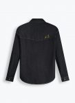 A3205-0001_WESTERN DENIM OVERSHIRT AA016 CNY MIDNIGHT HARE BLACK RINSE – BACK – RM249