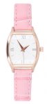 Ashen Rose Leather Wristwatch – Pink