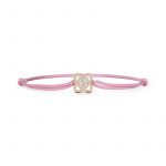De Beers Enchanted Lotus pink cord bracelet