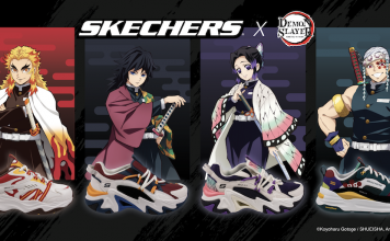 Slay in Style with the New Skechers X Demon Slayer Footwear and Apparel Collection