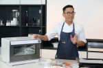 Chef Collin Lim, who is also founding partner TCH Foodworks did a cooking demo with the new Cubie Oven