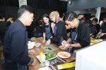 Cooking demo session with media during the Cubie oven Launch