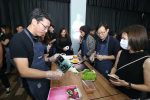 Keishuka Nishida, MD of Panasonic Malaysia joined media to make a meal using the new Cubie oven