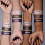 KVD Dazzle Flakes Metallic Eye Pigment Swatches