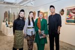 From left_ Lim Ming Guang (Jakob van Klang), Danielle Lin, Xeem Noor and Adam Ummar (Univorso), some of the talented artists presented at HARTA Interwoven Realities Exhibition