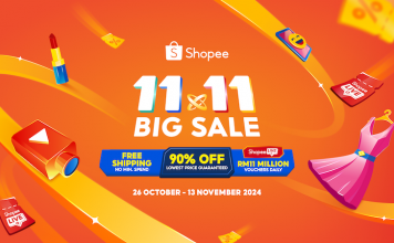 Shopee 11.11 Big Sale Returns with Lowest Price Guarantee, Free Shipping, and Daily RM11 Million in Vouchers