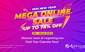 Unlock Unbeatable Deals This Holiday Season at Resorts World Genting’s Mega Online Sale!