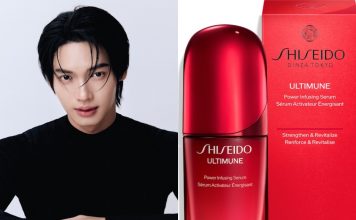 Shiseido Launches New ULTIMUNE Serum & Names Win Metawin First Southeast Asia Brand Friend