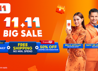 Bella Astillah & Aliff Syukri Lead Shopee 11.11 Big Sale With Superstar Livestreams, 50% Off Deals & Free Shipping