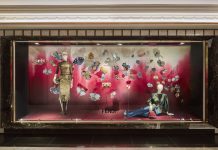 FENDI Holiday Season 2025 Unveils Falena-Inspired Festive Windows Worldwide