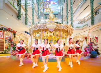 Twirl Into Wonderland: The Exchange TRX Turns Into a Festive Dreamscape