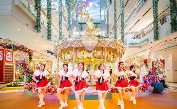 Twirl Into Wonderland: The Exchange TRX Turns Into a Festive Dreamscape