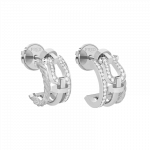 FRED Force 10 Rise SM Earrings in WG 8B0342-A