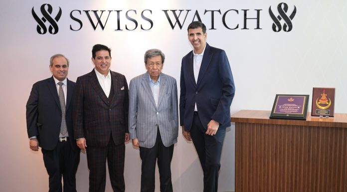 Swiss Watch Awarded Royal Warrant by Sultan of Selangor in Kuala Lumpur