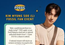 Kim Myung Soo (L) x Fossil Set to Spark Excitement at IOI City Mall: Exclusive Fan Event This 28 June