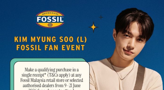 Kim Myung Soo (L) x Fossil Set to Spark Excitement at IOI City Mall: Exclusive Fan Event This 28 June