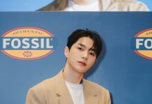 Fossil Celebrates Summer Collection Launch with Kim Myung Soo (L) at IOI City Mall