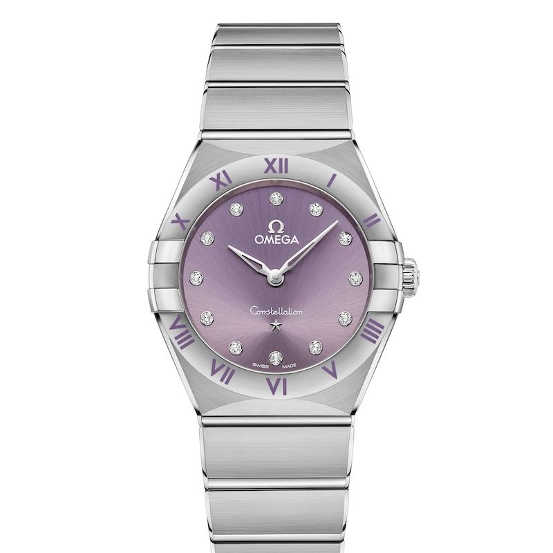 OMEGA Constellation Lilas Dial_131.10.28.60.60.002